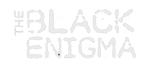 The Black Enigma logo mobile